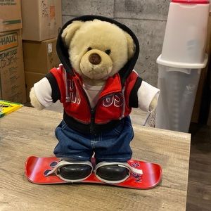 Build a bear snowboard bear